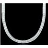 Image 1 : 18K 7.01ct Diamond Necklace