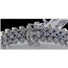 Image 3 : 14.51 ct - Diamond & Sapphire Bracelet