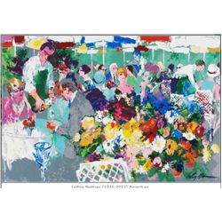 LeRoy Neiman, Bistro Garden, Signed