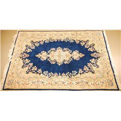 Persian Kirman Wool Rug 9' x 6'