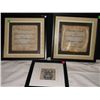 Image 1 : 3 Decorative Frames 2-12" x 12", 1-8.5" x 8.5"