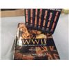 Image 1 : World War 11 Book & WW11  VHS Tapes The Peoples Story by Mike Wallace and the VHS Tapes are Frank Ca
