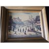 Image 2 : 6 Oil on Board signed Vintage Paintings Oil on Board signed Jean Fous