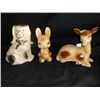 Image 1 : 3 Porcelain Figurines Made in Brazil