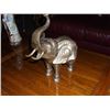 Image 2 : Solid Brass elephant (trunk is up good luck) 16" wide 14" tall