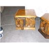 Image 2 : 2 End tables and a Coffee table approx 1970'S one end table is square the other is octagon all from 