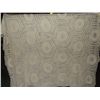 Image 1 : King Size Bed Hand Crocheted Spread Soft- White, Hand Crocheted has been laundered and starched is r