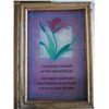 Image 5 : 8 Framed Glass  Pictures Simulated Stained Glass Pictures
