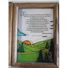 Image 8 : 8 Framed Glass  Pictures Simulated Stained Glass Pictures
