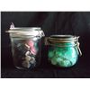 Image 1 : 3 Fruit Jars of Buttons