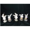 Image 1 : 5 Ceramic Doves Made in Japan