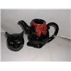 Image 2 : Vintage Black Cat Tea Pot