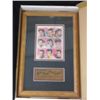 Image 3 : Framed Elvis Stamps Elvis Presley Commemorative Stamp Edition with COA 2589/5000 approx 16" x 11"