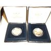 Image 2 : 2-Susan B. Anthony 1999 Proofs Two Proof Sets Susan B. Anthony 1999 Coins