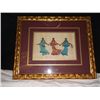 Image 1 : Signed lithograph of Greek Dancers Matted and Framed 23 inches by 18 1/2 inches