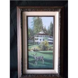 Acrylic on Canvas Yosemite Resident signed by Artist