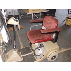 Shuttle Scooter has built in charger and batteries. Runs Great!!!