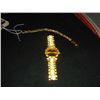Image 4 : Gold Color Costume Bracelet & Men's Watch The bracelet is approx. 7" long, the watch is a Quartz and