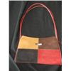 Image 2 : 3 Reproduction Purses One is a Reproduction Gucci Leather Bag brown/tan/red & black approx 12" long 