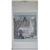 Image 1 : Chinese Watercolour Painting Hanging Scroll