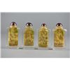 Image 1 : Set 4 Chinese Reverse Painted Glass Snuff Bottles