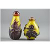 Image 1 : Set of Two Chinese Peking Glass Snuff Bottles