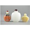 Image 1 : Set of Three Chinese Assorted Snuff Bottles
