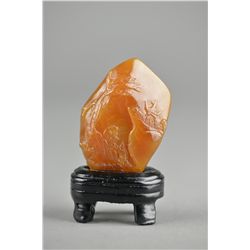 Fine Chinese Carved Tianhuang Stone Pebble Boulder