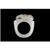 Image 1 : 18th./19th C. Chinese Carved Jade Archer's Ring