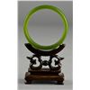 Image 2 : Two (2) Chinese Carved Jade Bangles