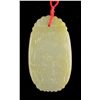 Image 2 : 17th/18th C. Chinese Carved Celadon Jade Pendant