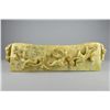 Image 3 : Chinese Han-Style Carved Jade Pillow