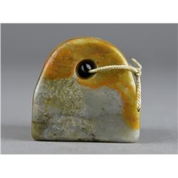Chinese Carved Brown Jade Seal