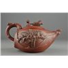 Image 2 : Chinese Yixing Pottery Tea Pot Signed Gu Xing