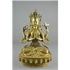 Image 1 : Chinese Gilt Bronze Figure of Amitayus