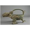 Image 2 : Archaistic Chinese Bronze Tripod Ewer
