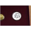Image 1 : Set Two Chinese Commemorative Gold & Silver Coins