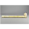 Image 2 : Chinese Bone Carved Smoke Pipe