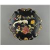 Image 2 : Chinese Zitan Cosmetic Box Inset Jade & Hardstone