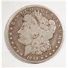 Image 1 : 1890-CC MORGAN SILVER DOLLAR VG