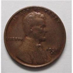 1931S  Lincoln penny  VF/XF