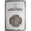Image 1 : 1916D  Walker half $  NGC08--NOTE  FULL INNER RIMS HAVE ALWAYS BEEN GRADED