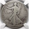 Image 2 : 1916D  Walker half $  NGC08--NOTE  FULL INNER RIMS HAVE ALWAYS BEEN GRADED