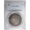 Image 1 : 1889  Morgan $ PCGS64 with Great toning
