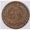 Image 2 : 1877 Indian penny  VF/XF  nice color lite corrosion