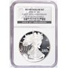Image 1 : 2006-W SILVER AMERICAN EAGLE 20TH ANNIVERSARY NGC PROOF 69 ULTRA CAMEO