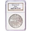Image 1 : 2008-W SILVER AMERICAN EAGLE REVERSE OF 2007 NGC MS-69