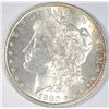 Image 1 : 1880  Morgan $  MS62/63 FROSTY WHITE JUST A TOUCH OF TONING  est $55-$60