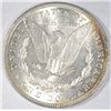 Image 2 : 1880  Morgan $  MS62/63 FROSTY WHITE JUST A TOUCH OF TONING  est $55-$60