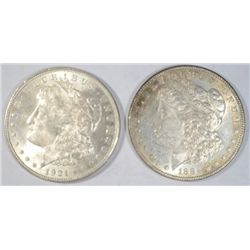 1921  Morgan $  MS62 FROSTY WHITE  also 1884 AU58